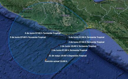 Se forma depresión tropical en el Pacífico