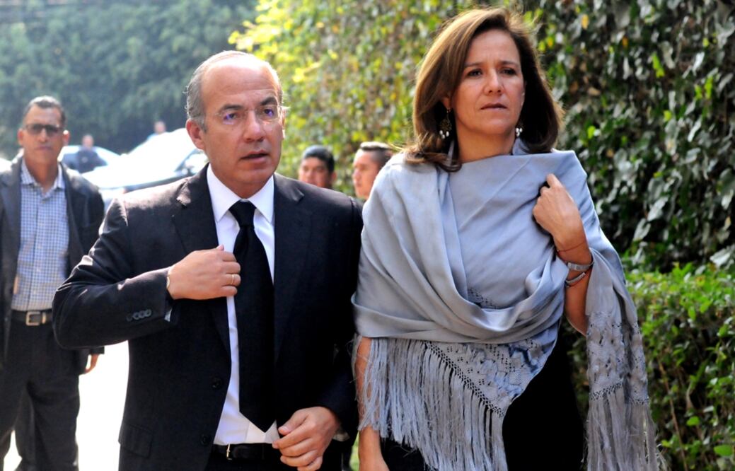 El ex presidente Felipe Calderón y su esposa, Margarita Zavala. Foto: Cuartoscuro