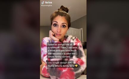 Esta es la razón por la que una maestra no deja tareas, pero genera polémica