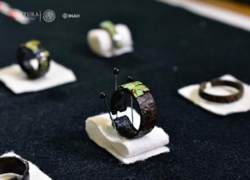 Hallan la colección de turquesa más importante de la época prehispánica