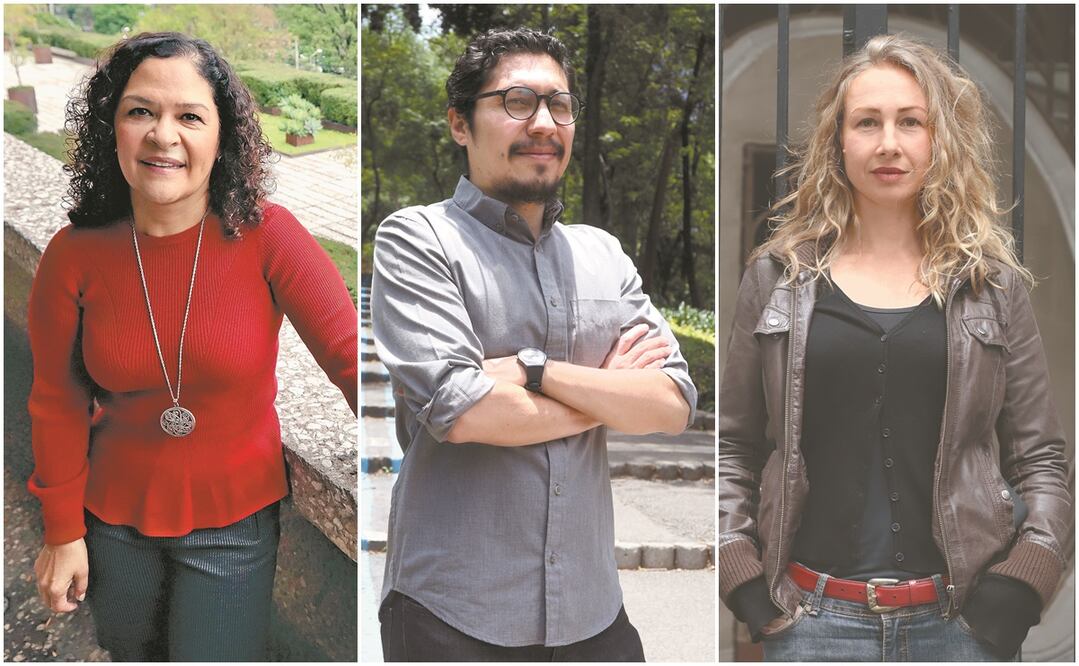 Fernanda Somuano, Isaac Cisneros y Alice Krozer. Fotos: CARLOS MEJÍA. EL UNIVERSAL