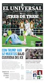 Portada impresa del 25 de junio de 2026