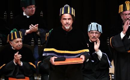 Alejandro González Iñárritu receives honorary doctorate from UNAM