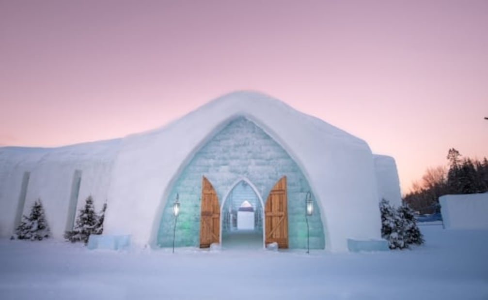 Hotel de Hielo de Quebec: cómo será y cuánto costará una noche