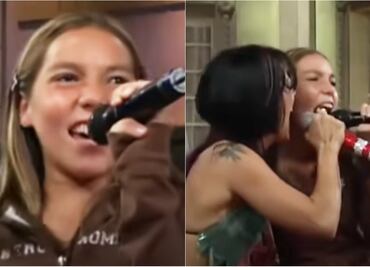 Reviven video donde Frida Sofía imitaba a la perfección a Alejandra Guzmán cantando "La plaga"