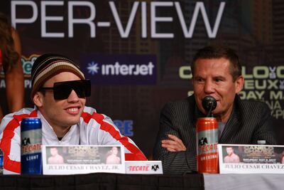 Julio César Chávez Jr. explota en contra de su papá