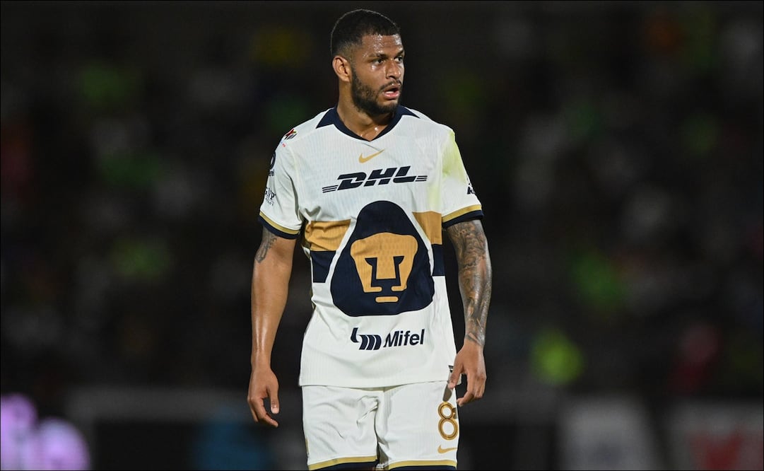 José Caicedo cerró sus redes sociales al ser blanco de abucheos por parte de la afición de Pumas / FOTO: Imago7