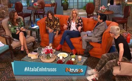 Atala Sarmiento visita a ex miembros de "Ventaneando" en Televisa