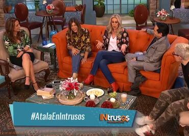 Atala Sarmiento visita a ex miembros de "Ventaneando" en Televisa