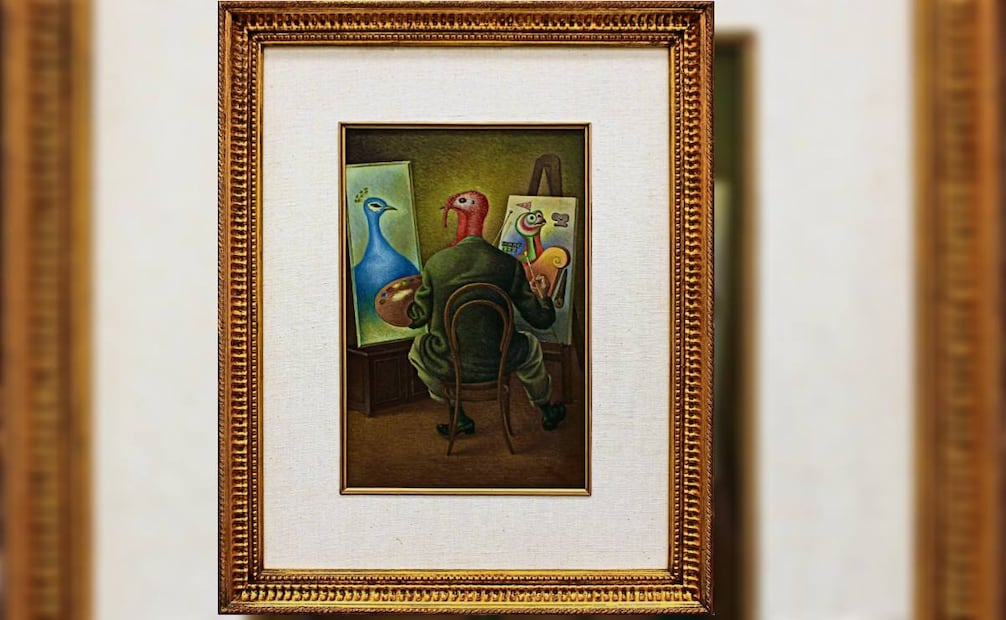 Autorretrato (1956), de Antonio Ruiz “El Corcito”. Foto: SHCP