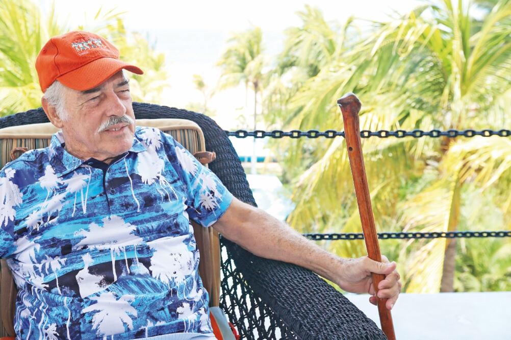 García dice que figuró como un padre sustituto de El Sol (FOTOS: BERENICE FREGOSO. EL UNIVERSAL)