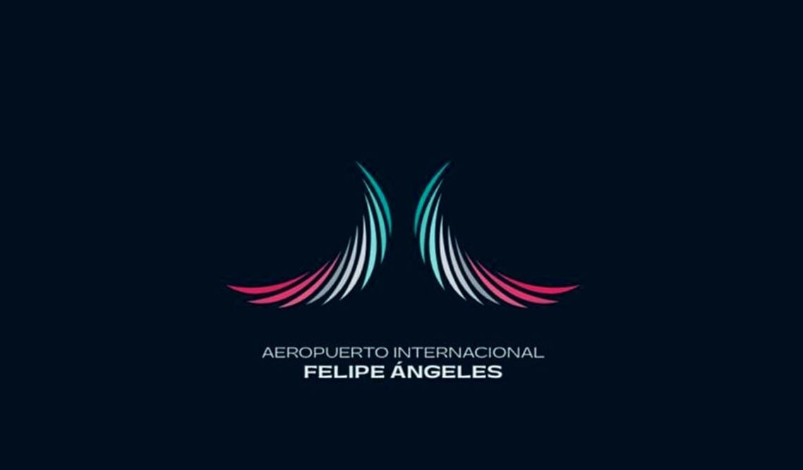 El logotipo es una figura multifacética que fusiona las alas de un avión, los colmillos de un mamut y los bigotes del general revolucionario Felipe Ángeles. Foto: especial