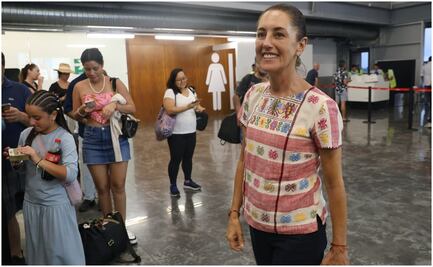 Claudia Sheinbaum regresa a CDMX tras concluir su séptima gira para la transición presidencial