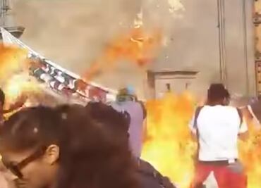 Gobierno CDMX da seguimiento a caso de fotógrafa de EL UNIVERSAL quemada con bomba molotov