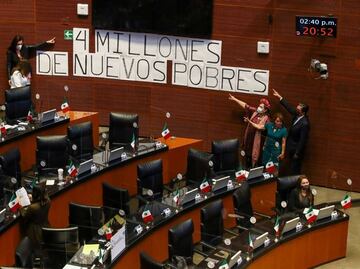 Gobierno de AMLO es “una fábrica de pobres”, recrimina oposición tras Tercer Informe