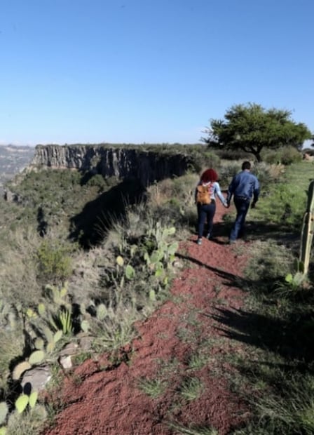 Así es el columpio extremo de Peña del Aire en el Pueblo Mágico de Huasca