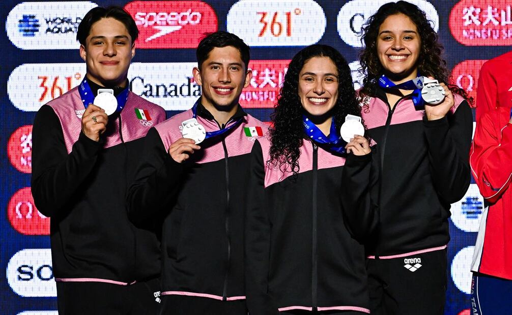 México gana medalla de plata en Copa del Mundo de Clavados en Canadá / Foto: AFP
