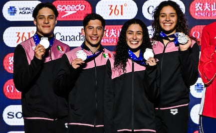Equipo mexicano de clavados conquista la medalla de plata en Copa Mundial de Canadá