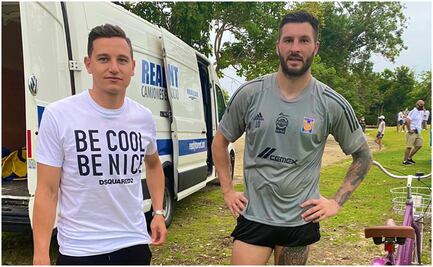 Así fue el primer entrenamiento de Gignac y Thauvin juntos en Tigres