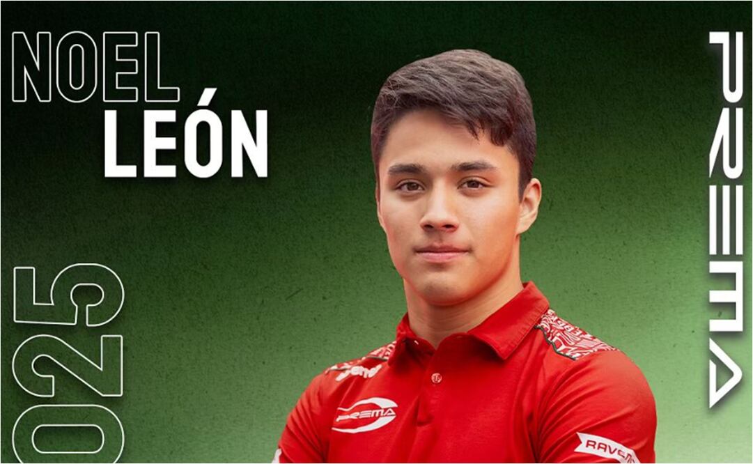 FOTO: El piloto mexicano Noel León correrá la Fórmula 3 - @prema_team