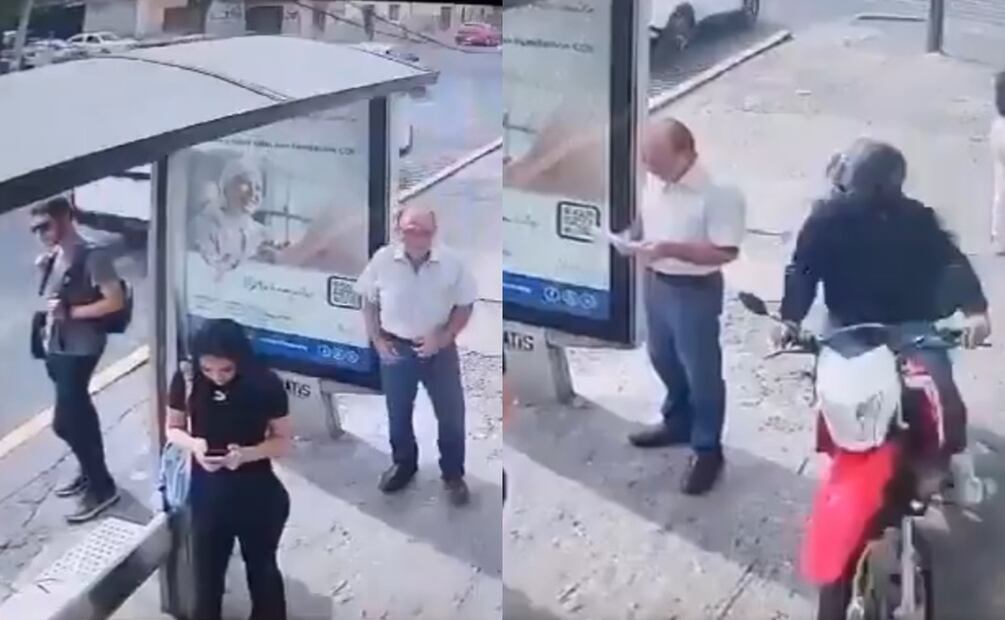 Robo a plena luz del día. Fuente: X @CI_CDMX