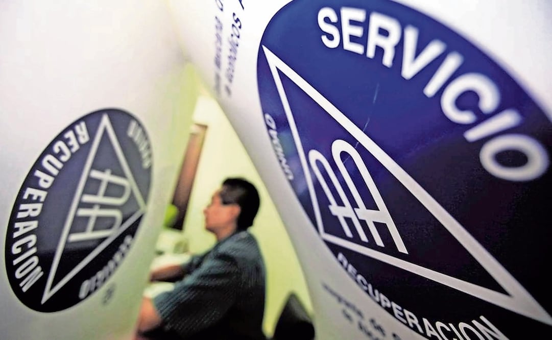 El logo de AA es una referencia a los tres “legados” del programa: recuperación, unidad y servicio, también llamados “pilares”. Foto: JUAN BOITES/EL UNIVERSAL