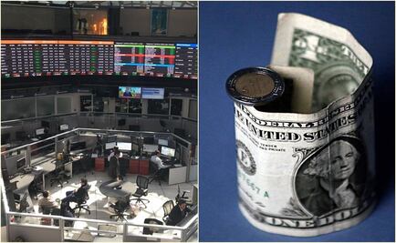 Tras "lunes negro" Bolsa Mexicana finaliza con baja de 2.16%; dólar cierra en $18.95