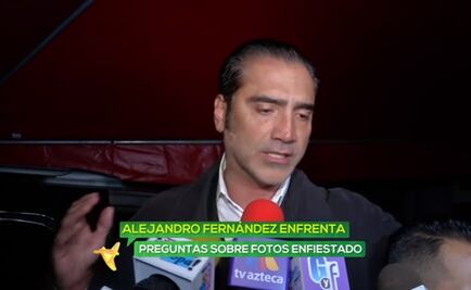 "No tengo que darle explicaciones a nadie", Alejandro Fernández