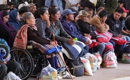 Tras casi 9 años desplazados, 63 familias regresan a sus hogares en San Juan Juquila Mixes, Oaxaca