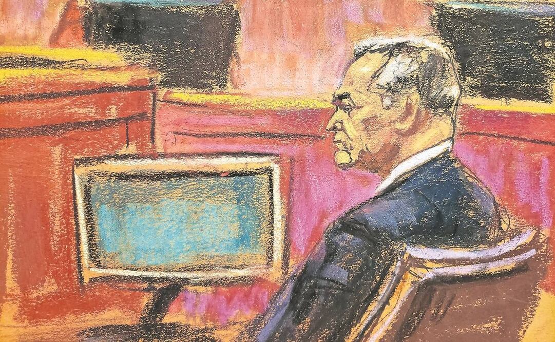 Genaro García Luna, exsecretario mexicano de seguridad, el 16 de febrero pasado. Foto: Archivo/ EFE