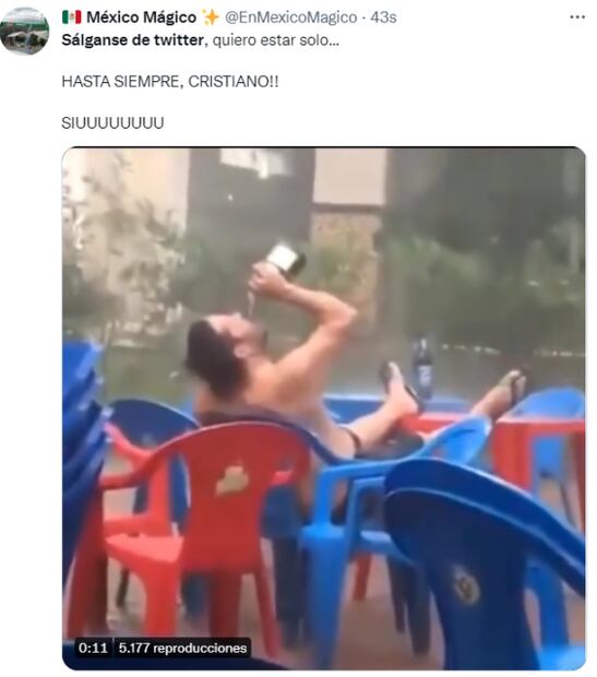 Cristiano Ronaldo fue blanco de memes tras la eliminación de Portugal