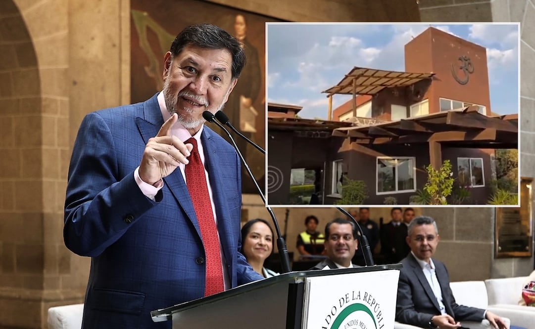 Ciudad de México 14 de agosto 2025. Primer informe de actividades del senador Gerardo Fernando Noroña en la sede de Xicoténcatl del Senado de la República. Fotos: Berenice Fregoso El Universal