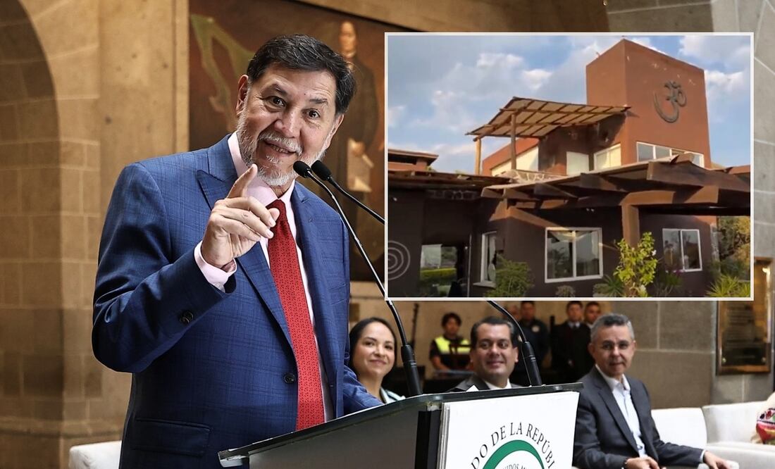 Ciudad de México 14 de agosto 2025. Primer informe de actividades del senador Gerardo Fernando Noroña en la sede de Xicoténcatl del Senado de la República. Fotos: Berenice Fregoso El Universal