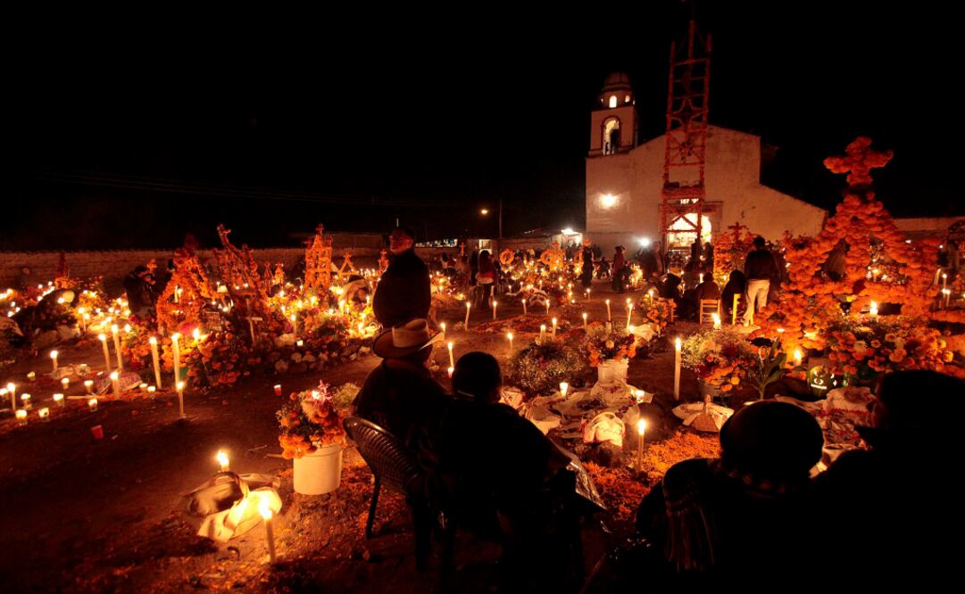 Fiesta de Día de Muertos. Foto: Yadín Xolalpa / EL UNIVERSAL