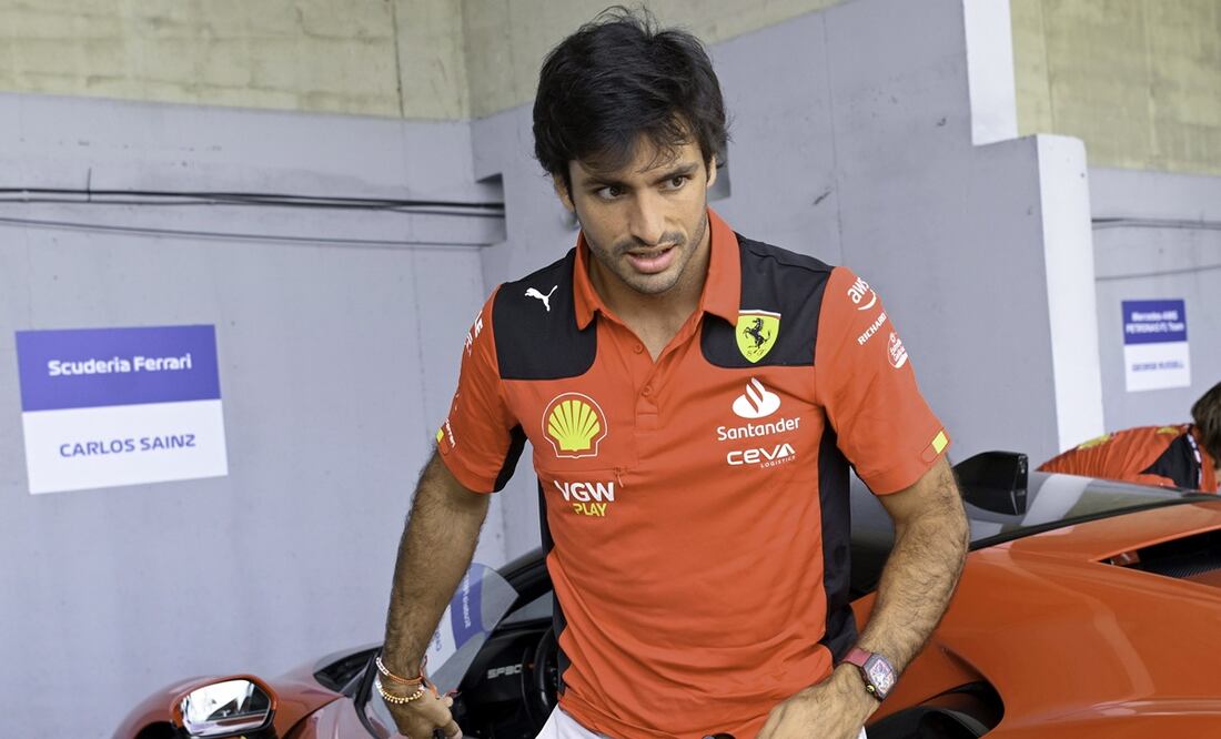 Carlos Sainz durante el Gran Premio de Hungría - Foto: EFE