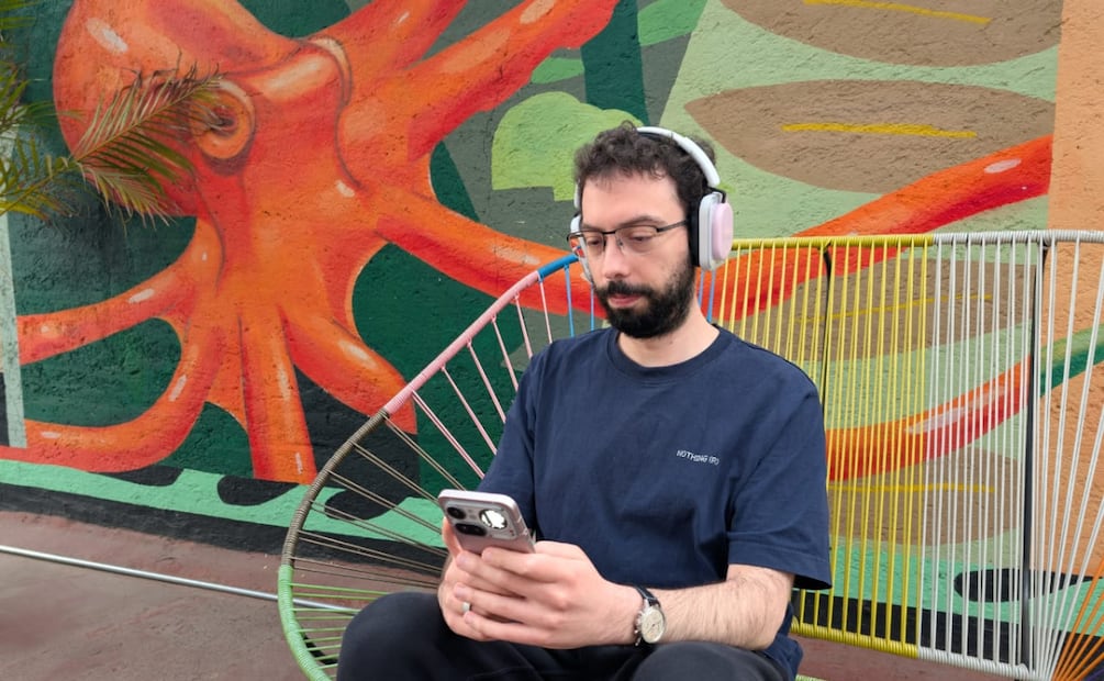 David Sanmartín, cofundador de Nothing. Foto: Paloma Vega