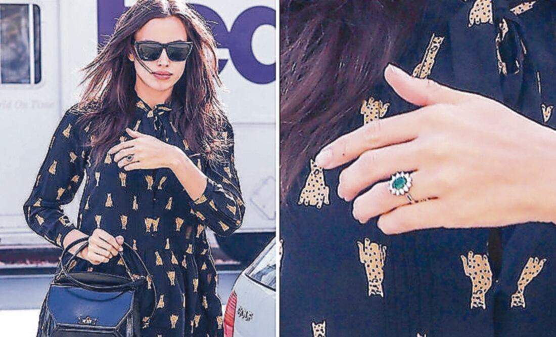 La actriz lució el anillo tras salir de un spa en Los Ángeles. (TOMADA DE INSTAGRAM TMZ)