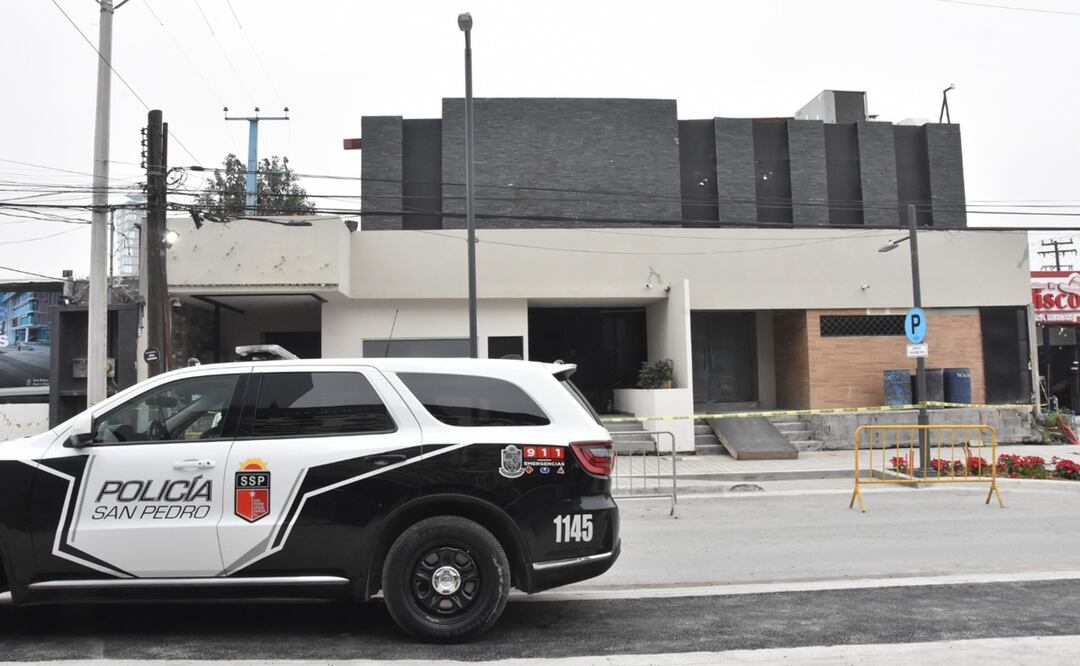 Intento de incendio en bar de San Pedro Garza García. Foto: EMILIO VASQUEZ/EL UNIVERSAL