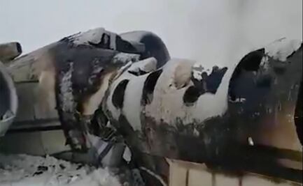 Aseguran que avión que se estrelló en Afganistán es de las Fuerzas Armadas de EU