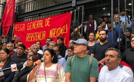 Entre "cascaritas" y mesa de diálogo, así avanza el día 10 del paro nacional de la CNTE; docentes advierten sobre bloqueos