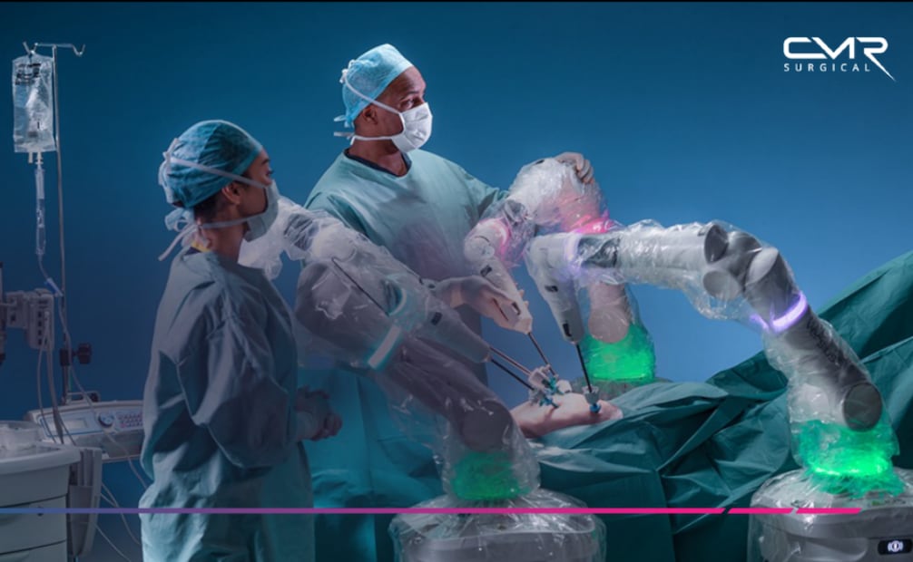 Cirugía robótica con tecnología de Opciones Médicas. Fotos: Especiales