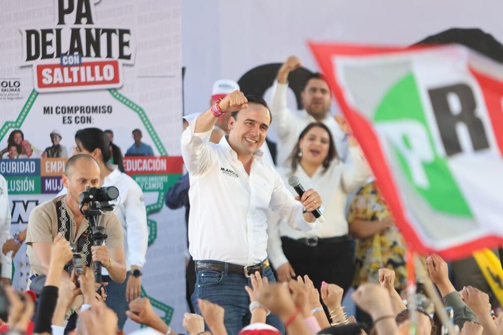 Manolo Jiménez en acto de campaña. 24 de abril 2023. Especial