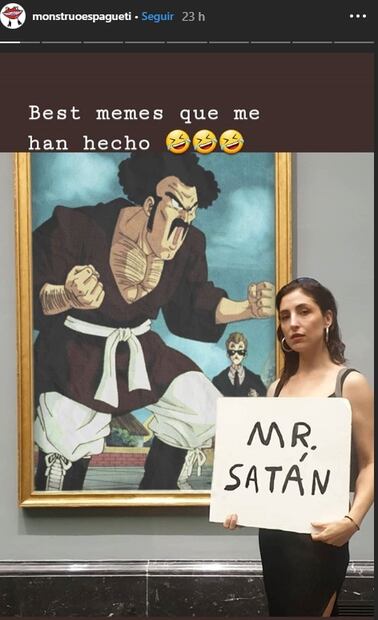 Autora feminista protesta en el Museo del Prado