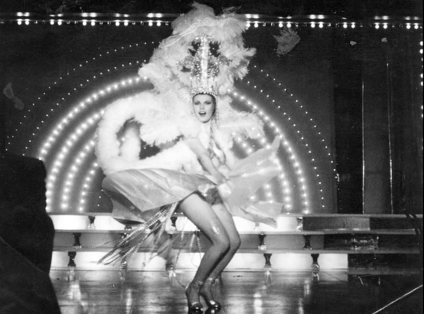La belleza y sensualidad caracterizaron a Angélica Chaín en la pista de baile y a través de la pantalla.
Foto: Especial.
