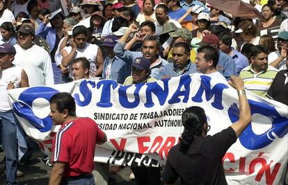 Acepta STUNAM aumento del 3.35% directo al salario