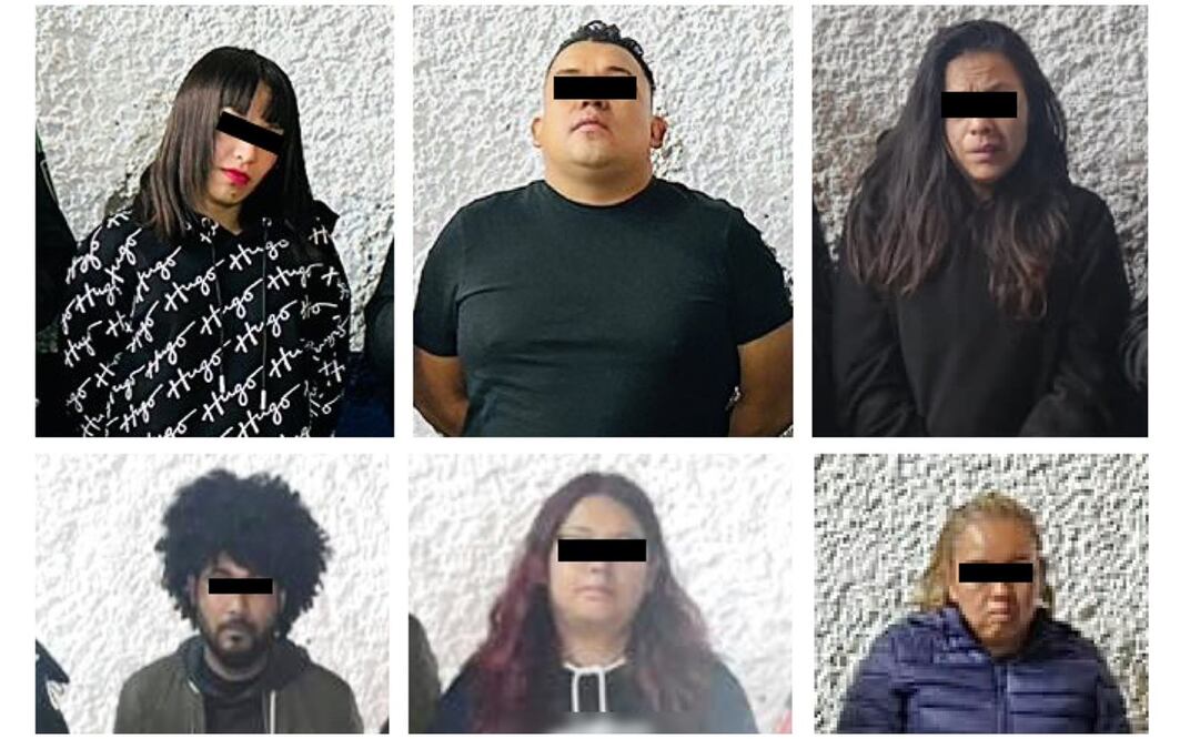 Detienen a seis por presunta venta de droga en la alcladía Venustiano Carranza. Foto: Esppecial