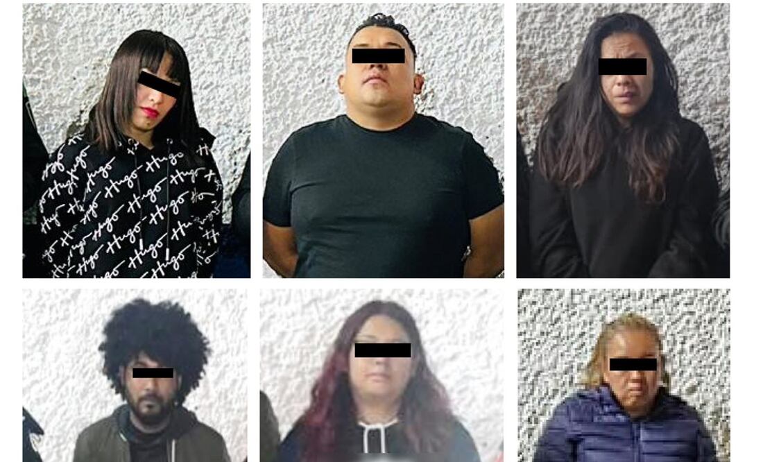 Detienen a seis por presunta venta de droga en la alcladía Venustiano Carranza. Foto: Esppecial