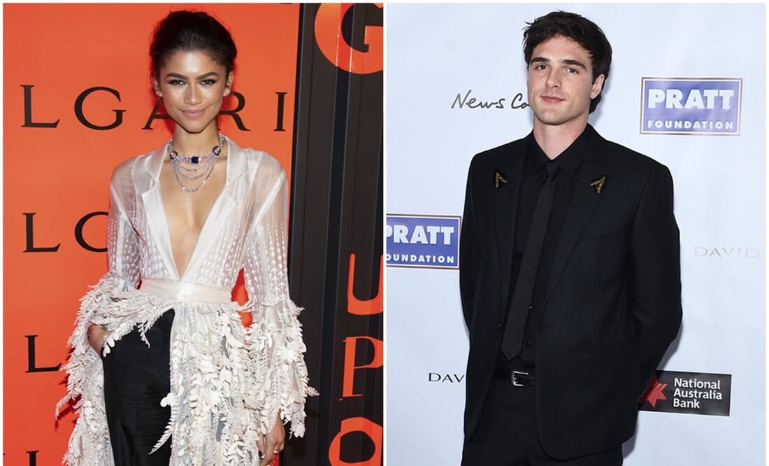 Zendaya y Jacob Elordi. Foto: Archivo