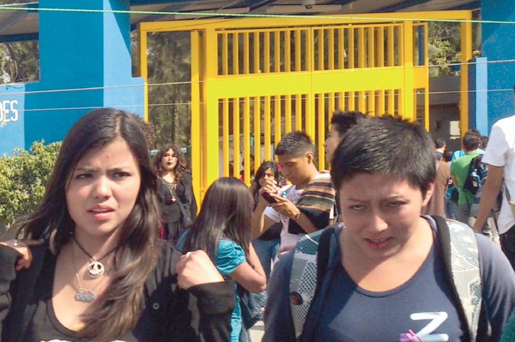 Abandono. En el nivel de educación media superior la deserción escolar alcanza 13.6% en México, según autoridades. Foto: ARCHIVO EL UNIVERSAL