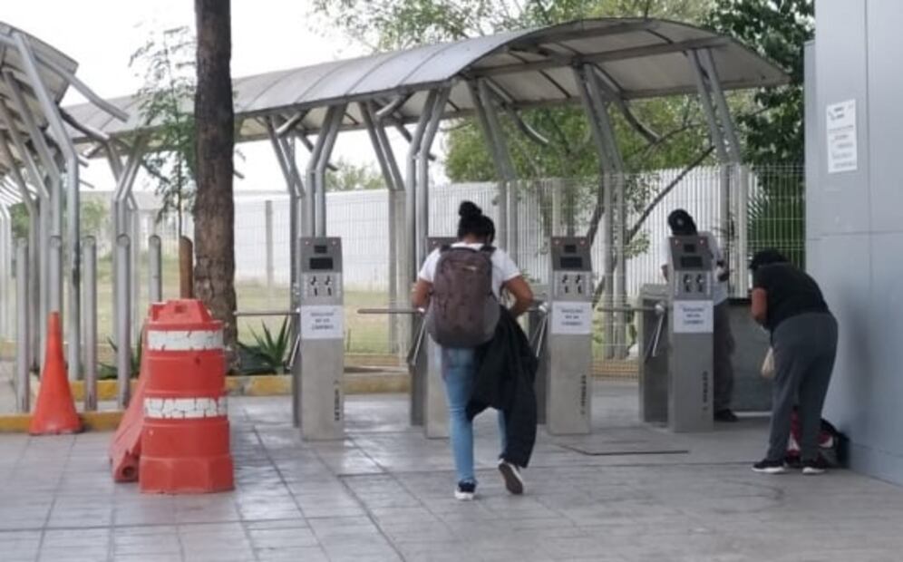 Reportan una baja afluencia en cruces a Estados Unidos